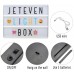 JETEVEN DIY LED Light Box with Letters and Emoji Symbols JETEVEN DIY LED Light Box with Letters and Emoji Symbols