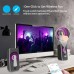 ELEGIANT Bluetooth Dual Mode Computer Speaker with Dynamic Light