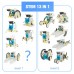 PICKWOO 13 in 1 Solar Robot 