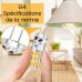 GLIME 10Pcs 300 Lumens 3w Bulbs