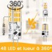 GLIME 10Pcs 300 Lumens 3w Bulbs