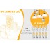 GLIME 10Pcs 300 Lumens 3w Bulbs
