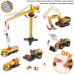 FUNTOK 36Pcs Construction Vehicle Toys