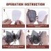 NASUM M401 Welding Half Mask with Goggles NASUM M401 Welding Half Mask with Goggles