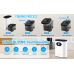 AIDODI 1200ml Dehumidifier with Air Filter
