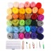 JETEVEV 36 Colors Needle Felting Kits JETEVEV 36 Colors Needle Felting Kits