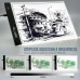 GLIME A4 LED Graphics Tablet
