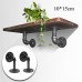 KING DO WAY Steampunk Industrial Shelf Brackets x2 KING DO WAY Steampunk Industrial Shelf Brackets x2
