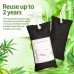 AUDEW 4Pcs Air Purifying Bamboo Bag 