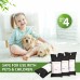 AUDEW 4Pcs Air Purifying Bamboo Bag 