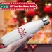 KING DO WAY White Stainless Steel Vacuum Bottle 12H Hot 500ml