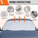 MATCC Silver Car Windshield Snow Cover 147*102*24cm MATCC Silver Car Windshield Snow Cover 147*102*24cm