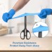 HIZEK 100 Pcs Disposable Powder Free Household Gloves (Blue, M) HIZEK 100 Pcs Disposable Powder Free Household Gloves (Blue, M)