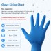 HIZEK 100 Pcs Disposable Powder Free Household Gloves (Blue, M) HIZEK 100 Pcs Disposable Powder Free Household Gloves (Blue, M)