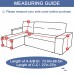 3 Seats L Shape Stretchable Fabric Sofa Cover with 2 Pillowcases 3 Seats L Shape Stretchable Fabric Sofa Cover with 2 Pillowcases