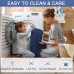 3 Seats L Shape Stretchable Fabric Sofa Cover with 2 Pillowcases 3 Seats L Shape Stretchable Fabric Sofa Cover with 2 Pillowcases