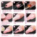 GLAMADOR 6 Colors Nail Extension Kit 100Pcs GLAMADOR 6 Colors Nail Extension Kit 100Pcs