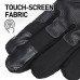 AUDEW Waterproof Touchscreen Motorcycle Leather Gloves Size L AUDEW Waterproof Touchscreen Motorcycle Leather Gloves Size L