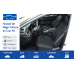 ELUTO Black PU Feather Car Seat Cover ELUTO Black PU Feather Car Seat Cover