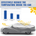 ELUTO Waterproof  Anti-UV Universal Car Cover 470*180*150cm