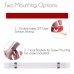 AUDEW 2Pcs Auto Interior LED Lamp Bars AUDEW 2Pcs Auto Interior LED Lamp Bars