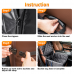 MATCC Waterproof Pet Car Booster Seat Protector with Seat Belt MATCC Waterproof Pet Car Booster Seat Protector with Seat Belt