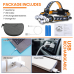 OUTERDO 13000 Lumina Waterproof Rechargeable LED Headlamp OUTERDO 13000 Lumina Waterproof Rechargeable LED Headlamp
