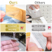 JETEVEN 60Pcs Reusable Traceless Gel Pad Stickers JETEVEN 60Pcs Reusable Traceless Gel Pad Stickers