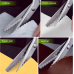 BABAN Stainless Steel Pro Tailor Scissors with Dentate Teeth