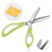 BABAN Stainless Steel Pro Tailor Scissors with Dentate Teeth