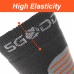 SGODDE 2 Pairs Merino Wool Hiking Socks Size 39-42 SGODDE 2 Pairs Merino Wool Hiking Socks Size 39-42