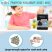 Code Key Lock Piggy Bank for Cash and Coins