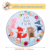 JETEVEN Soft Cotton Baby Play Mat 150cm JETEVEN Soft Cotton Baby Play Mat 150cm