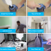 LIUMY 6Pcs Wall Paint Roller Kit