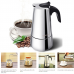 GODMORN 4 Cups Stainless Steel Moka Coffee Pot