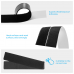ELUTO 2Pcs Frameless Vehicle Registration Number Plate Holder ELUTO 2Pcs Frameless Vehicle Registration Number Plate Holder
