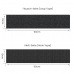 ELUTO 2Pcs Frameless Vehicle Registration Number Plate Holder ELUTO 2Pcs Frameless Vehicle Registration Number Plate Holder