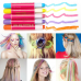 LUCKYFINE 12 Colors Washable Hair Paint Chalk LUCKYFINE 12 Colors Washable Hair Paint Chalk