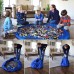 OUTERDO 2 in 1 Portable Kids Play Mat and Toy Storage Bag