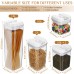 5 Pcs Airtight Food Storage Containers with Lids 