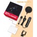 Condenser Microphone with Tripod Stand Pop Filter Omnidirectional Pickup