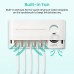 Rechargeable UV Steriliser Toothbrush Holder With Toothpaste Dispenser Rechargeable UV Steriliser Toothbrush Holder With Toothpaste Dispenser