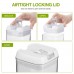 6 Pcs Airtight BPA Free Food Storage Containers With Measuring Spoon & 10 Labels