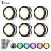 6 Pcs Remote Control Led Night Lights with Stairs Light