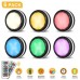 6 Pcs Remote Control Led Night Lights with Stairs Light