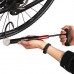Mini Bicycle Tire Pump with Pressure Gauge Reversible Presta & Schrader